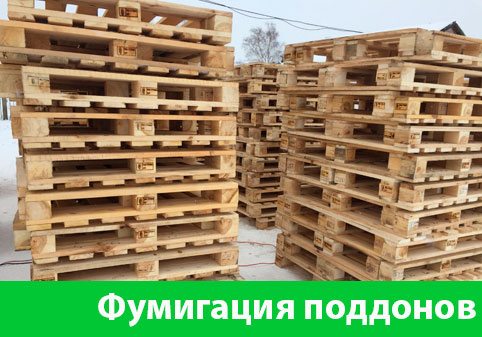 Фумигация поддонов в городе Рязань